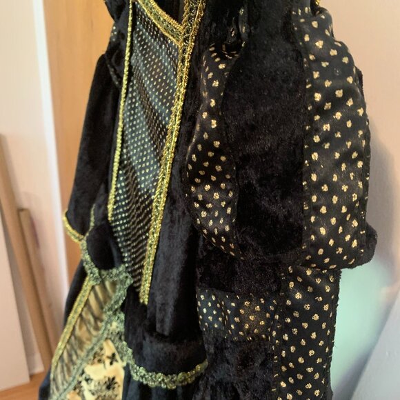 Halloween little queen / medieval costume - Picture 3 of 16